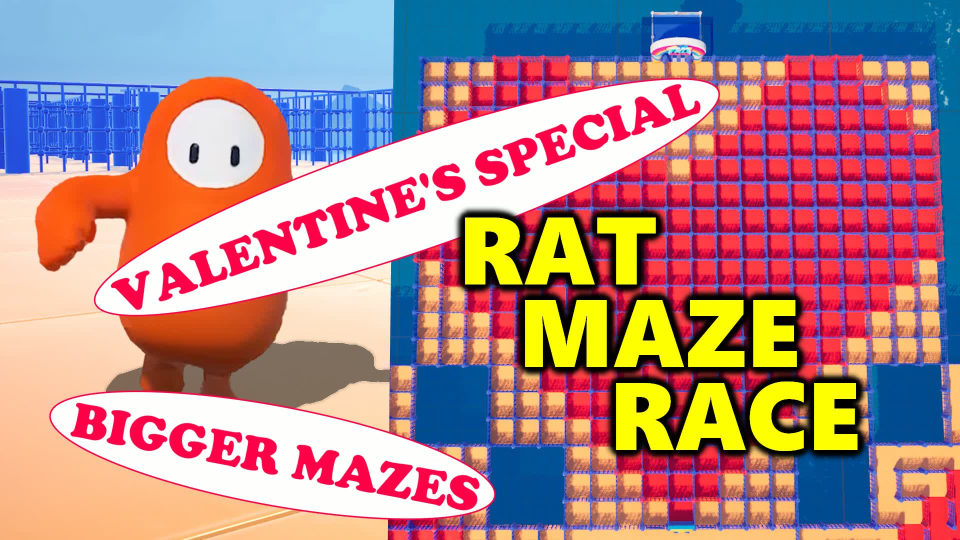 フォールガイズ ラット メイズ レース