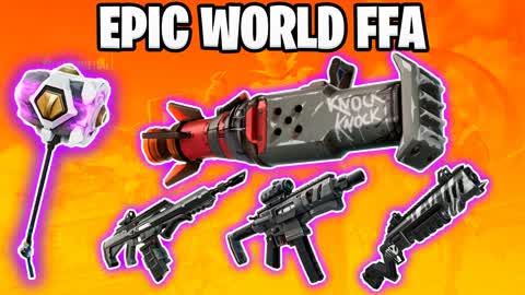 👑EPIC WORLD FFA - ALL WEAPONS & CARS