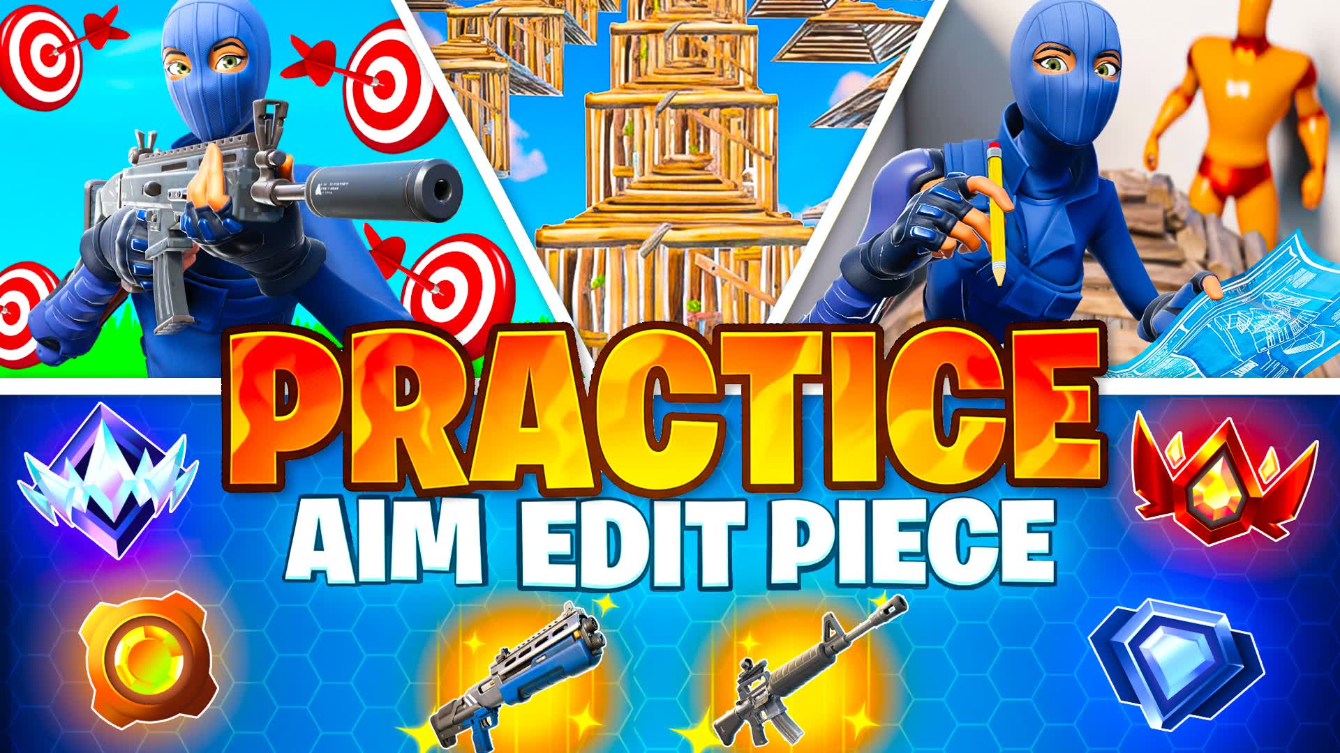 PRACTICE LAB 🎯 (AIM • EDIT • PIECE)