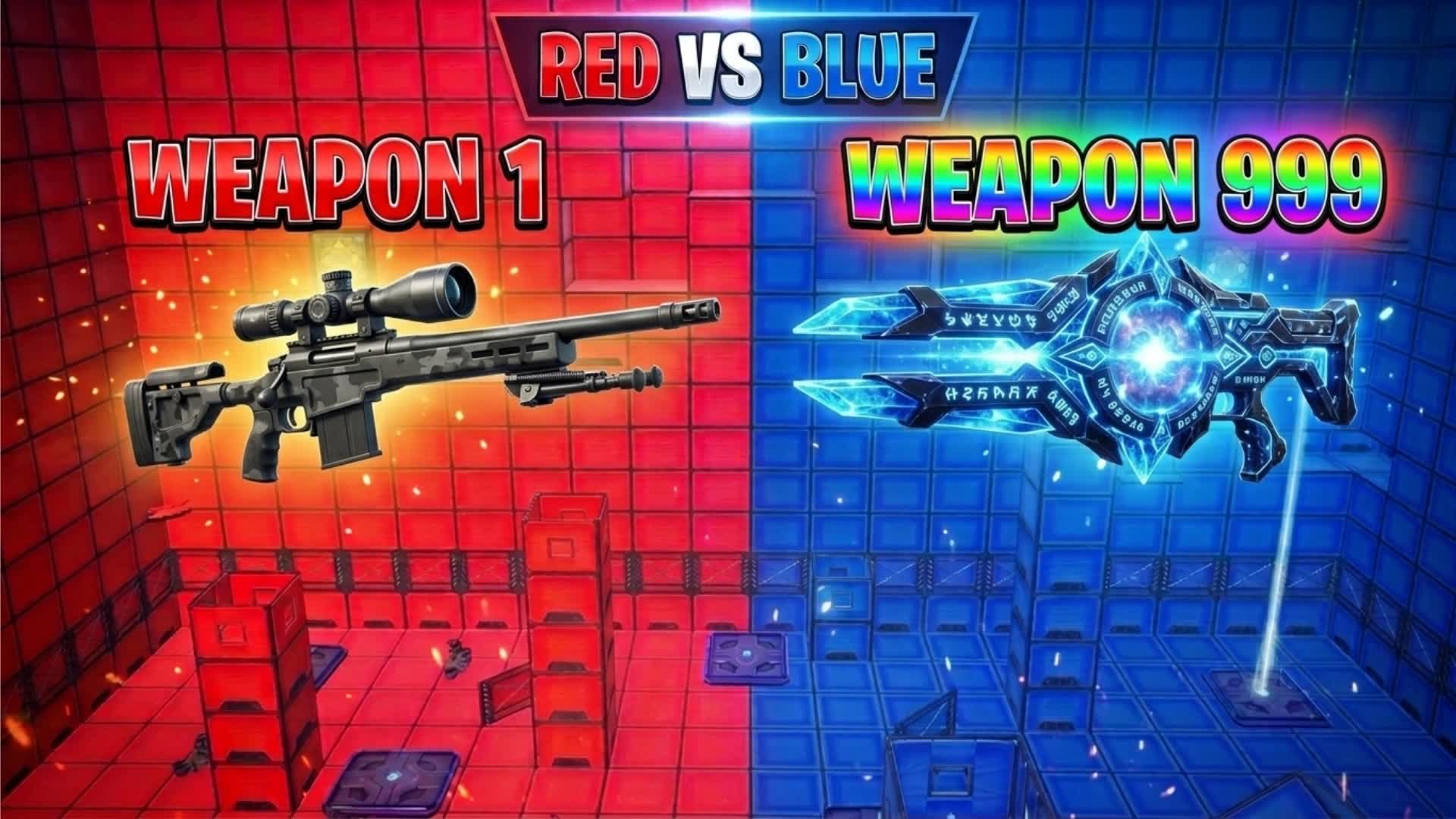 💥CRAZY RED VS BLUE ONESHOT🔴🔵🎯