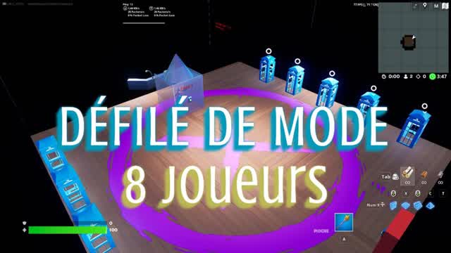 DEFILE DE MODE 8 JOUEURS