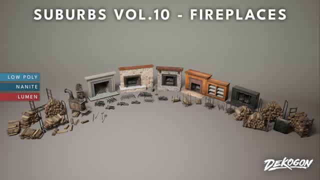 Suburbs VOL.10 - Fireplaces
