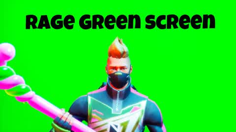 Rage Green Screen Island