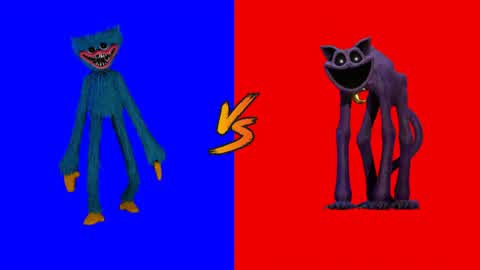 CATNAP VS HUGGY 🔴🔵