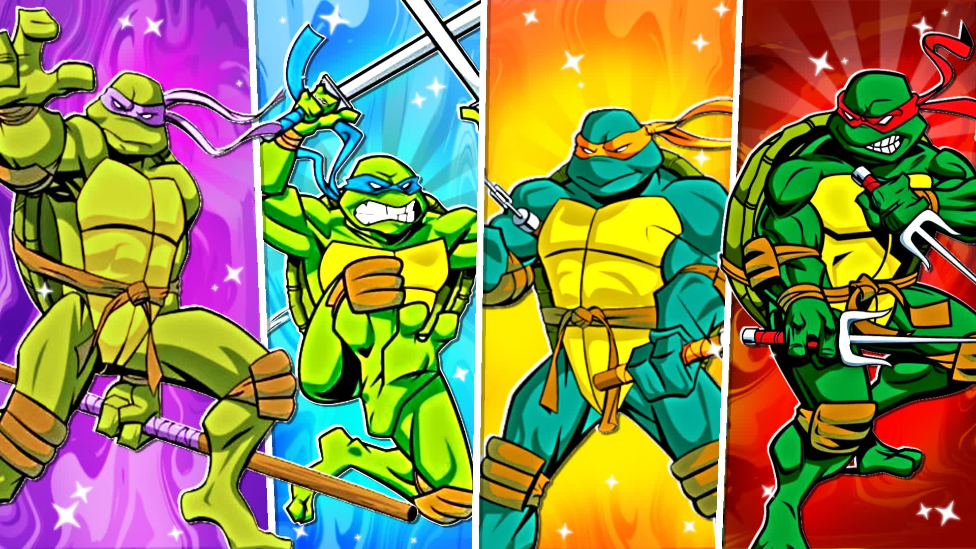 TMNT ⭐ ALL TURTLE - FREE FOR ALL