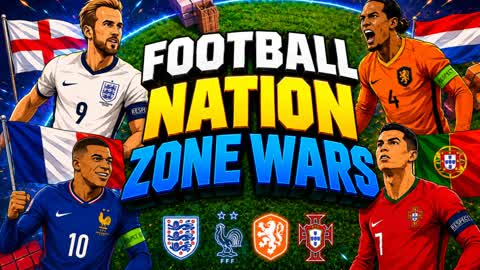 ⚽️ FOOTBALL NATION ZONE WARS!⚽️