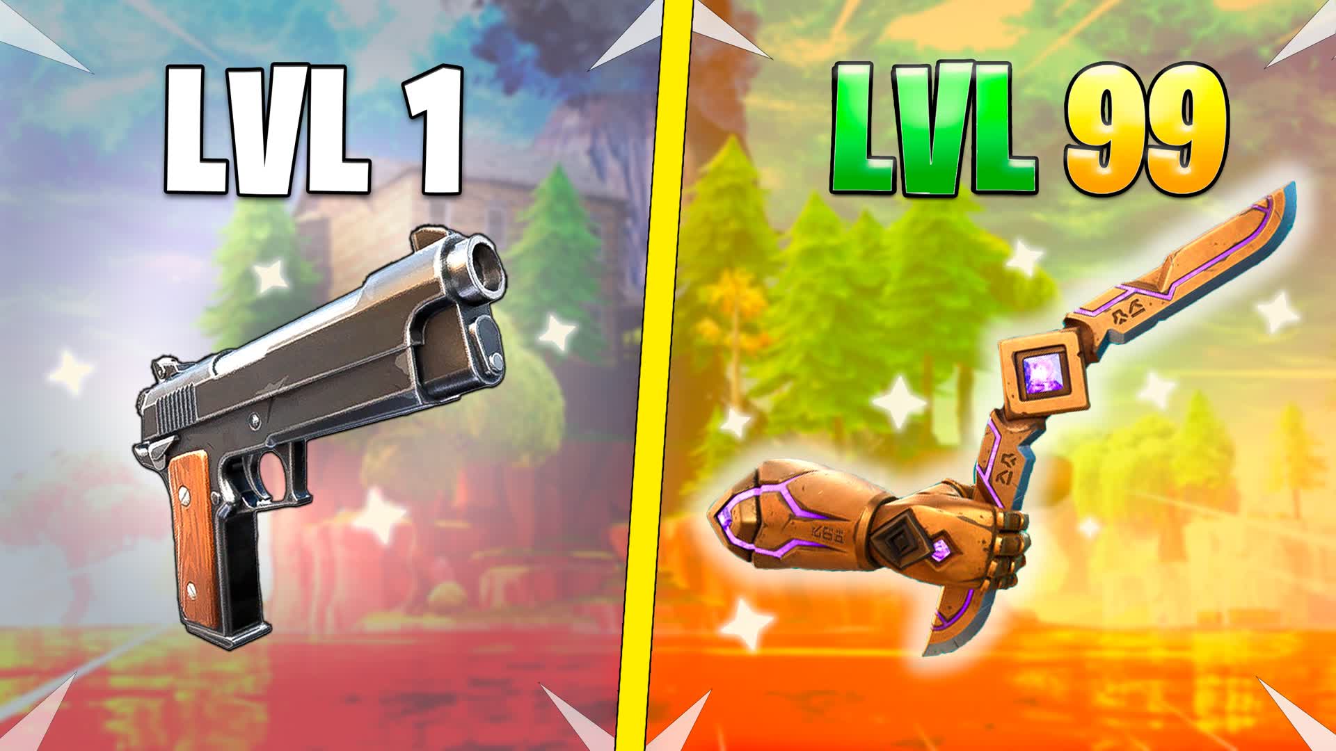 🌋 LAVA GUN GAME 🌋 NEW WEAPONS! 99LVL 7681-4492-6521 by mmg - Fortnite ...