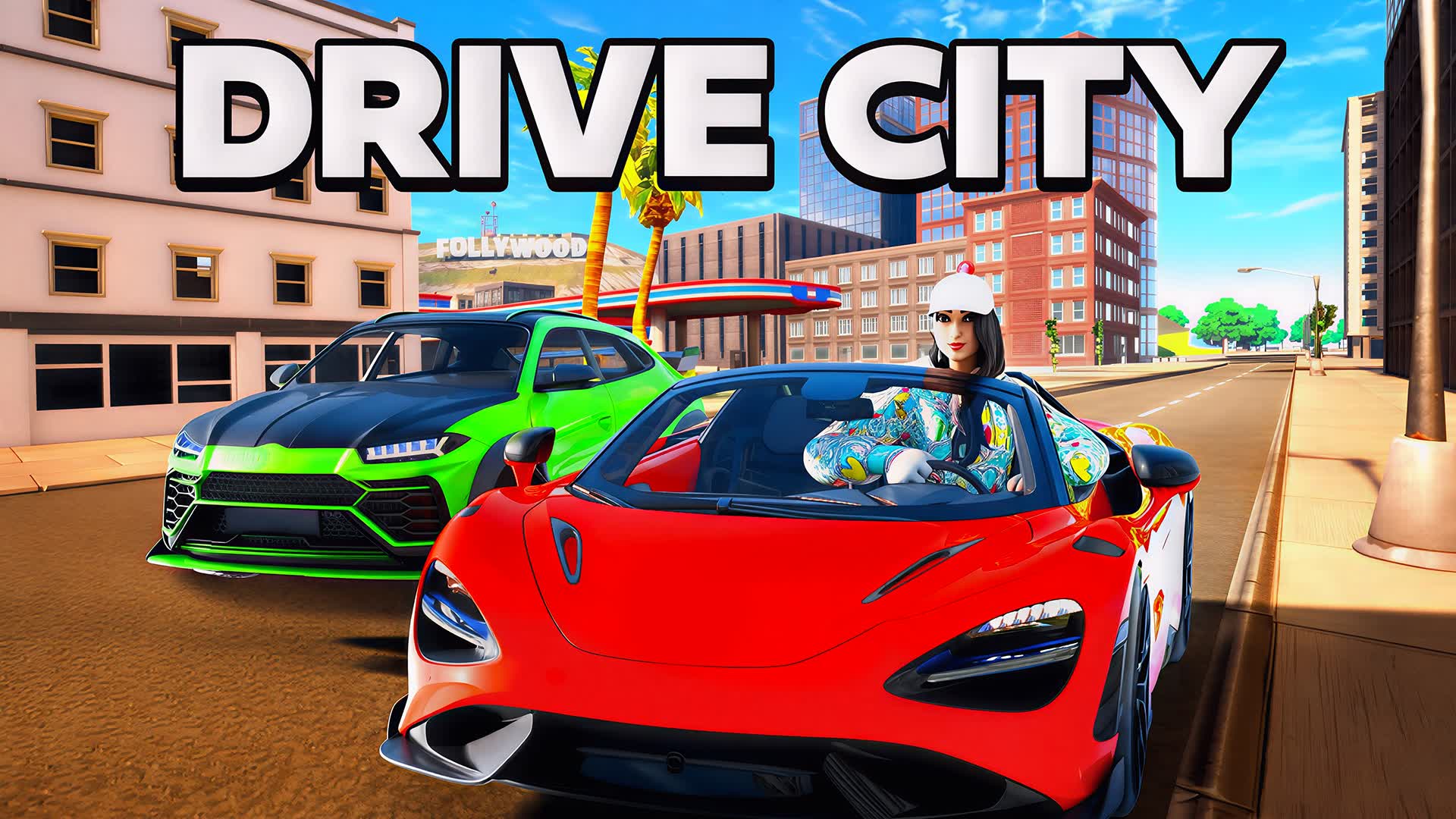 🚔DRIVE CITY - ALL WEAPONS💥