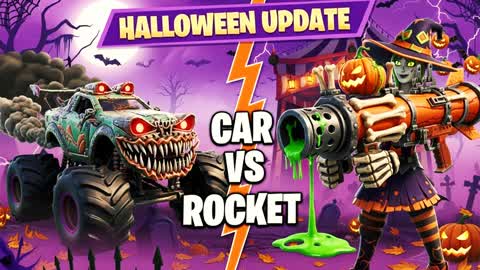 🎃 CARS VS ROCKETS: HALLOWEEN HAVOC 🚗🚀