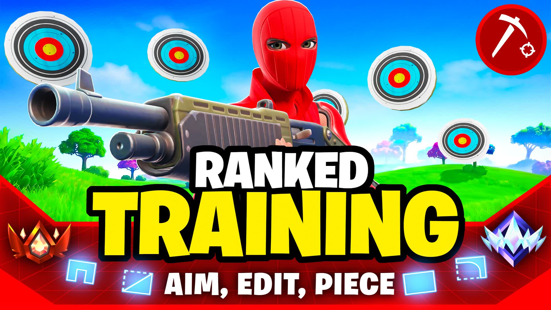 Aim Edit Piece & 1v1🎯 [Ranked Training]
