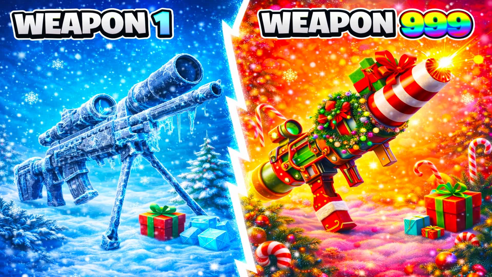 2026 CHRISTMAS GUN GAME ☃️ ONESHOT 🎯