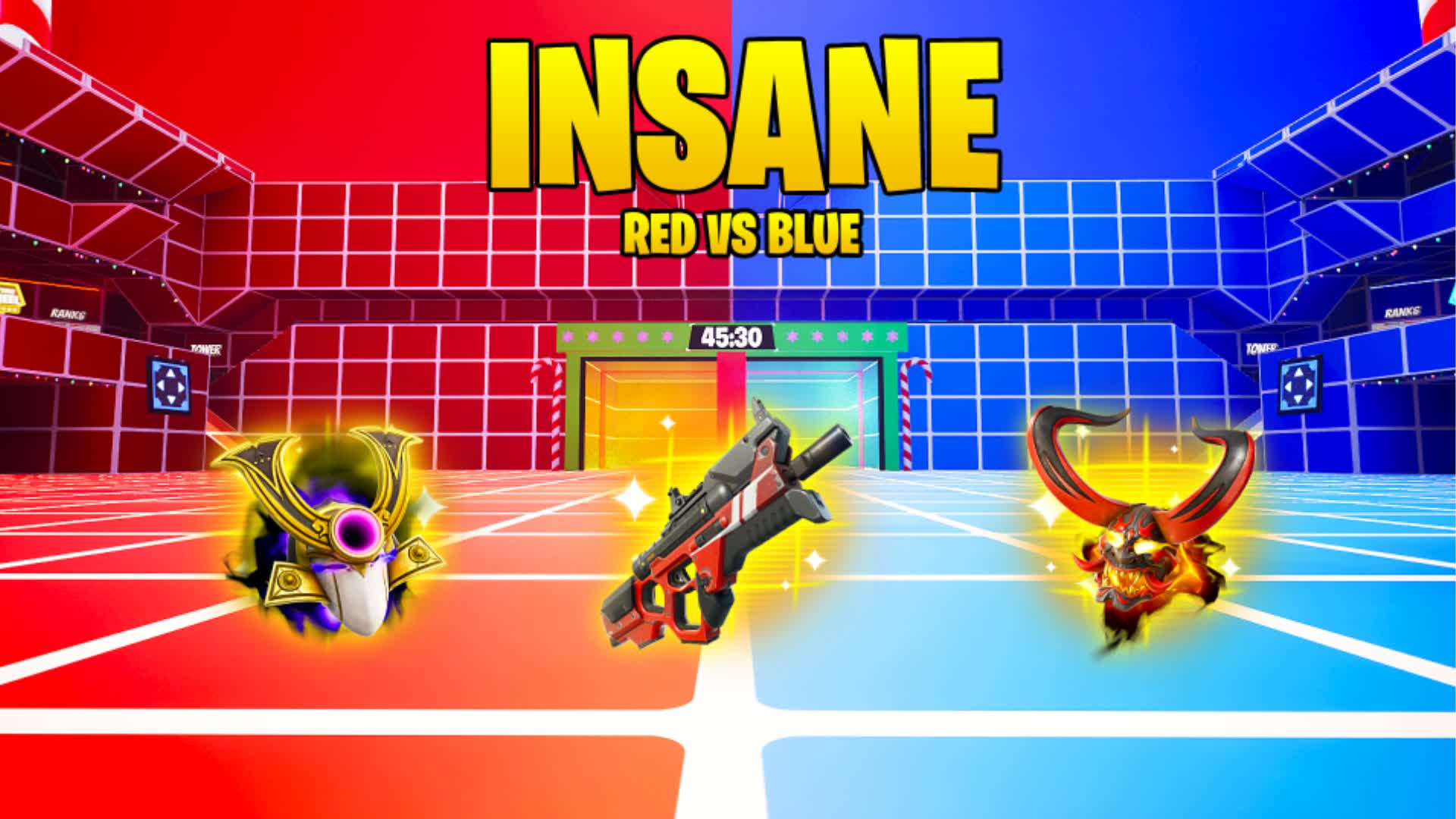 INSANE RED VS BLUE 🔴🔵