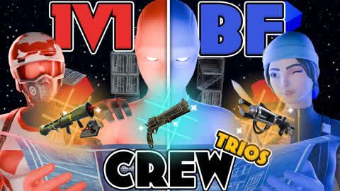 1V1 BUILD FIGHTS CREW (TRIOS)