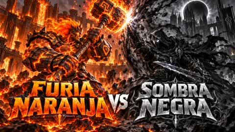 🟠 ORANGE FURY vs BLACK SHADOW ⚫