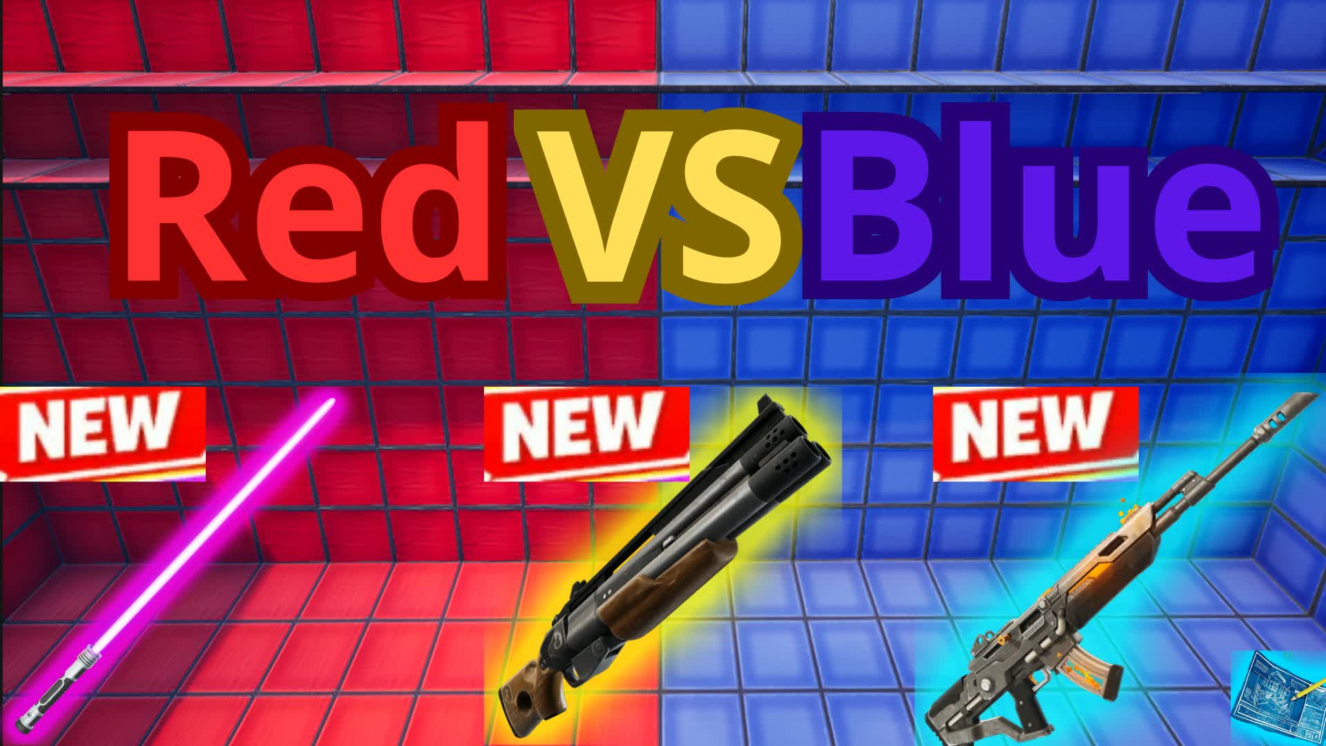 The red vs blue