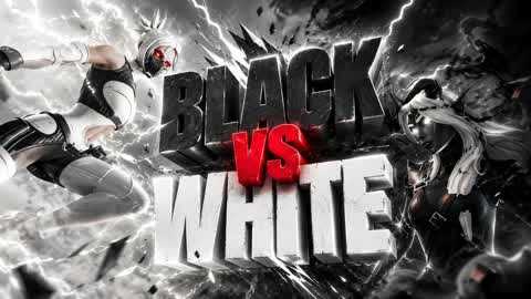 Black and White