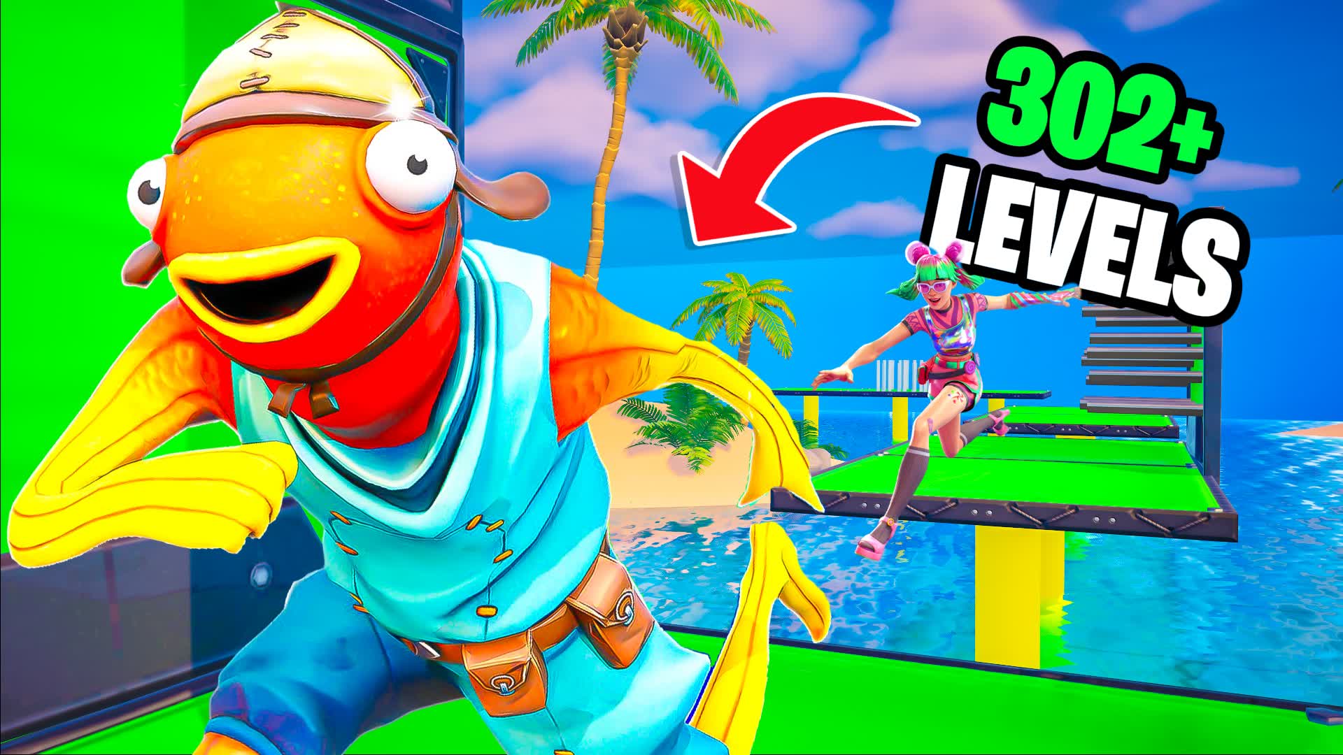 SUMMER DEATHRUN 302+ LVLS (EASY PARKOUR)