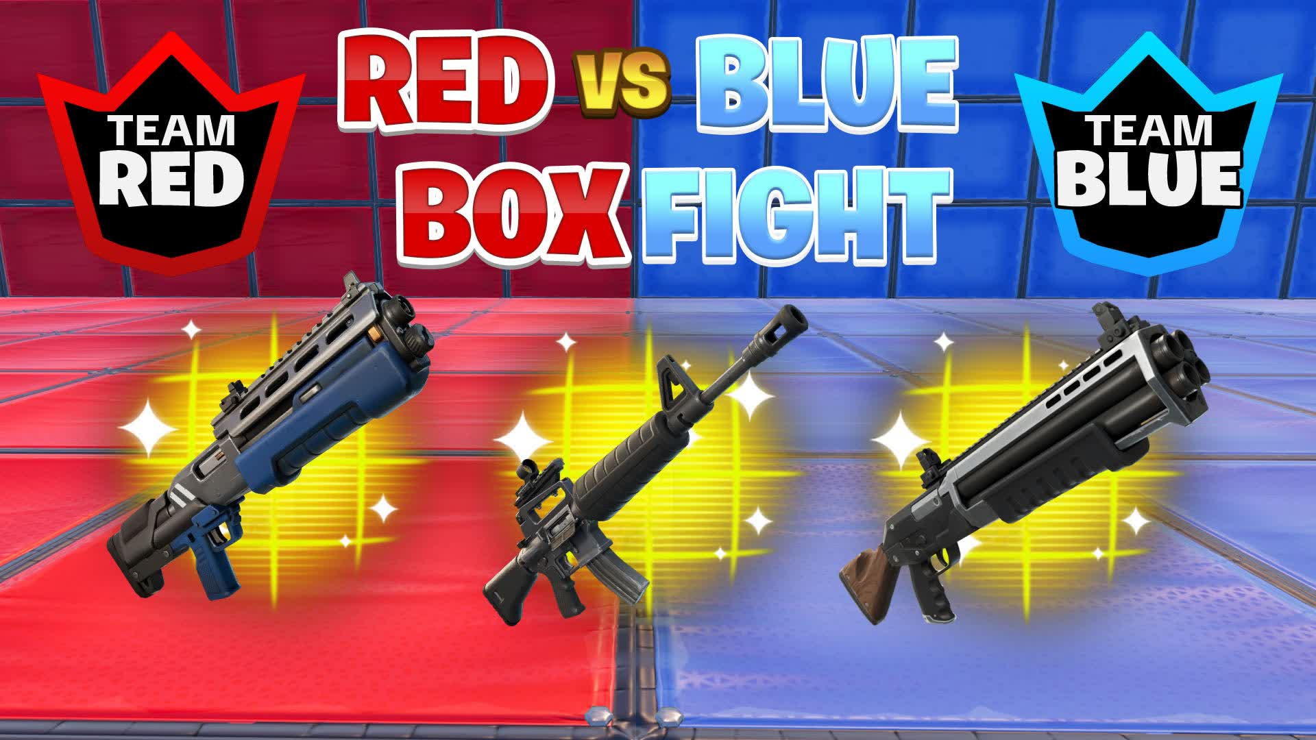 CRAZY RED VS BLUE BOXFIGHT