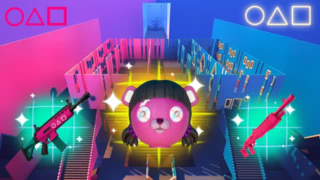 🦑Squid Guards vs Players TDM🔥