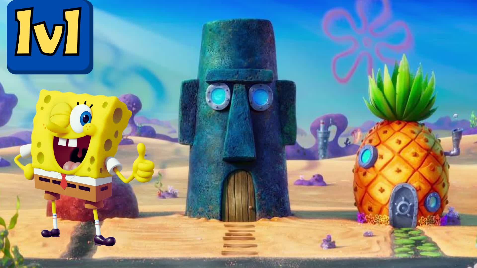 SpongeBob 1v1 288819198643 by legitpig Fortnite Creative Map Code