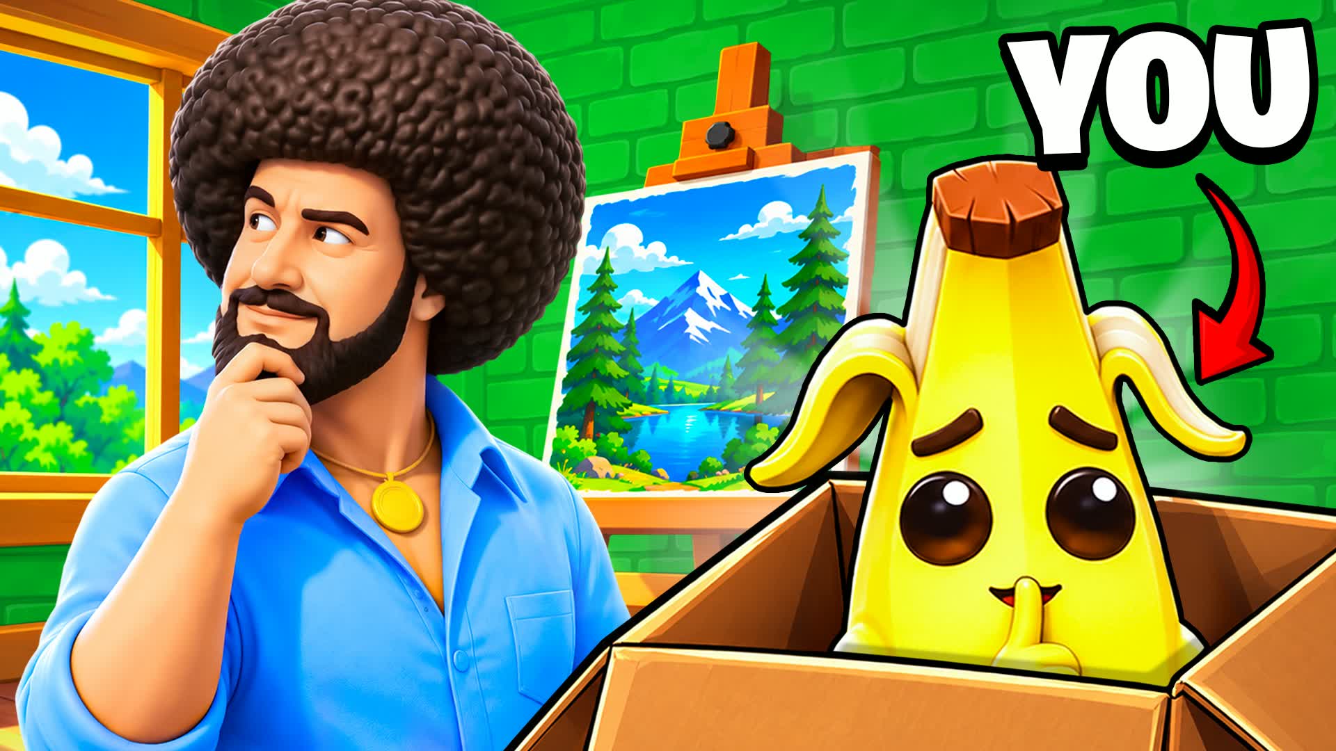 HIDE & SEEK: PROP HUNT | BOB ROSS