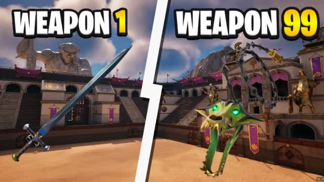 😎 GUN GAME 🔫 Summer Coliseum 🎯