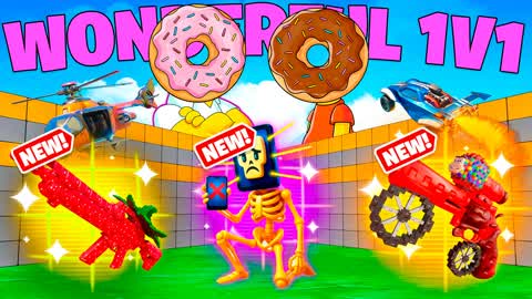 WONDERFUL🍩1V1 ALL GUNS & VEHICLES🔫FFA