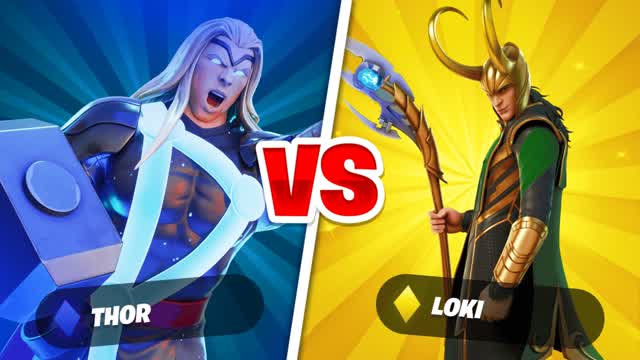 ⚡🔨💪 1v1 Thor vs Loki 索爾 洛基 𓄋💚
