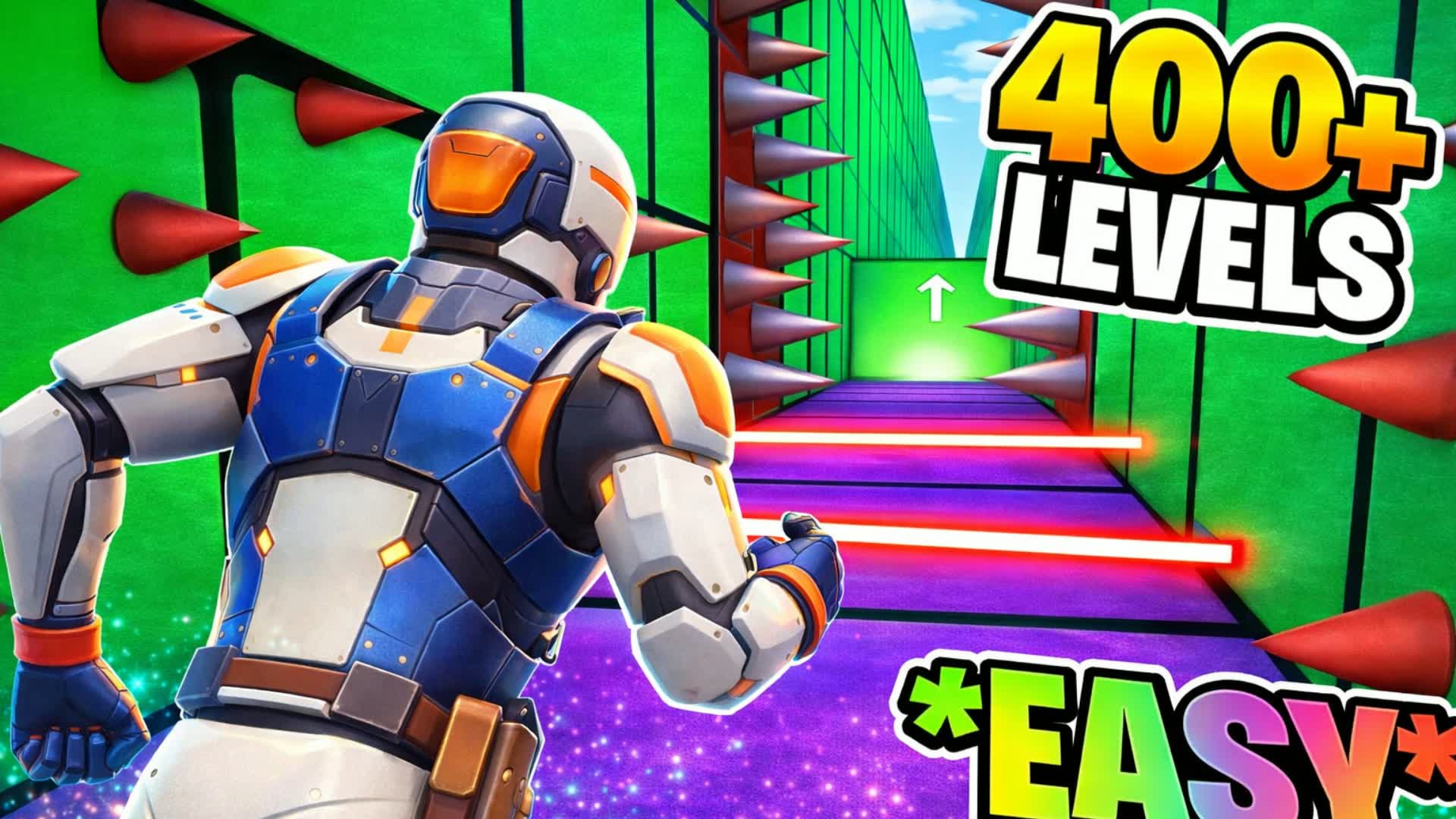 Easy Parkour Deathrun 400+