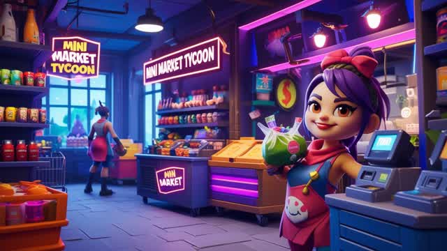 Capture 1 – Mini Market Tycoon