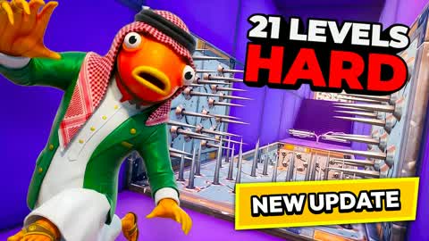 HARD PARKOUR ⭐ 21 LEVELS 7164 باركور