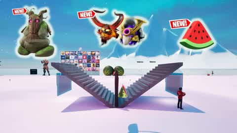 Watermelon 1v1 عاركني بطيخ 🍉