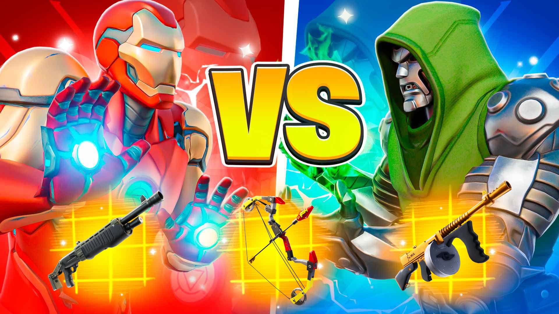 HEROES RED VS BLUE