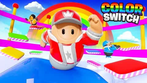 Fall Guys Color Switch 🌈 (GAME MODES)
