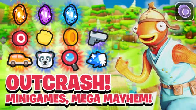 🎮 OUTCRASH! - Minigame Adventure