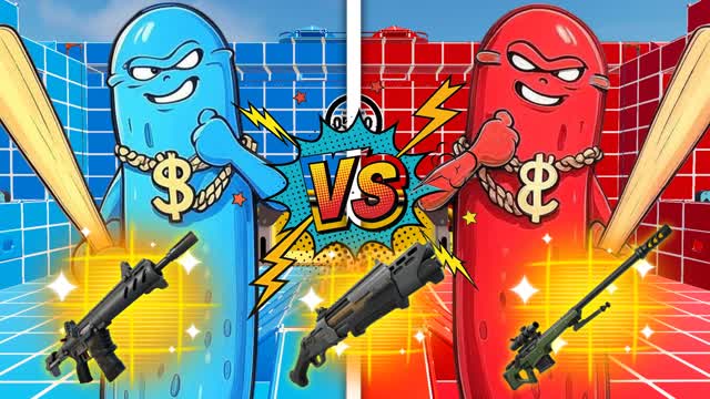 SUPER RED VS BLUE 🔴🔵