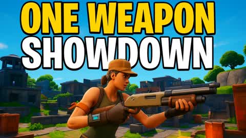 One weapon showdown