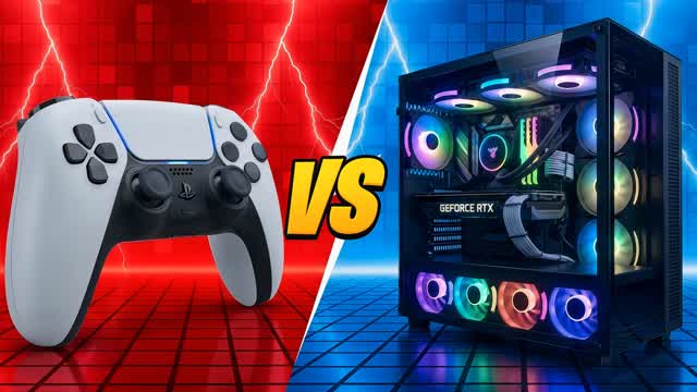 PC VS CONSOLE CRAZY RED VS BLUE🔴|🔵