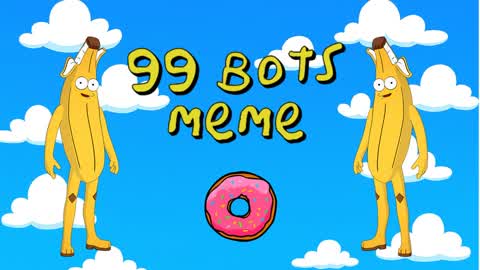The Simpsons 99 Bots Meme🍩