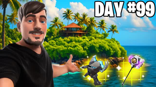 100 DAYS ON A ISLAND🧟🏝️ | FIRST PERSON
