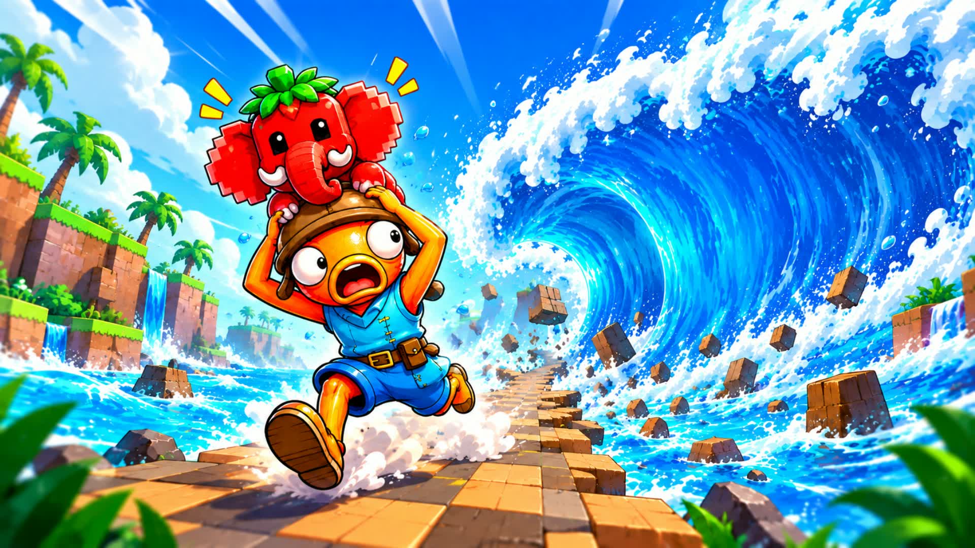 ESCAPE TSUNAMI FOR THE SIDEKICKS๐