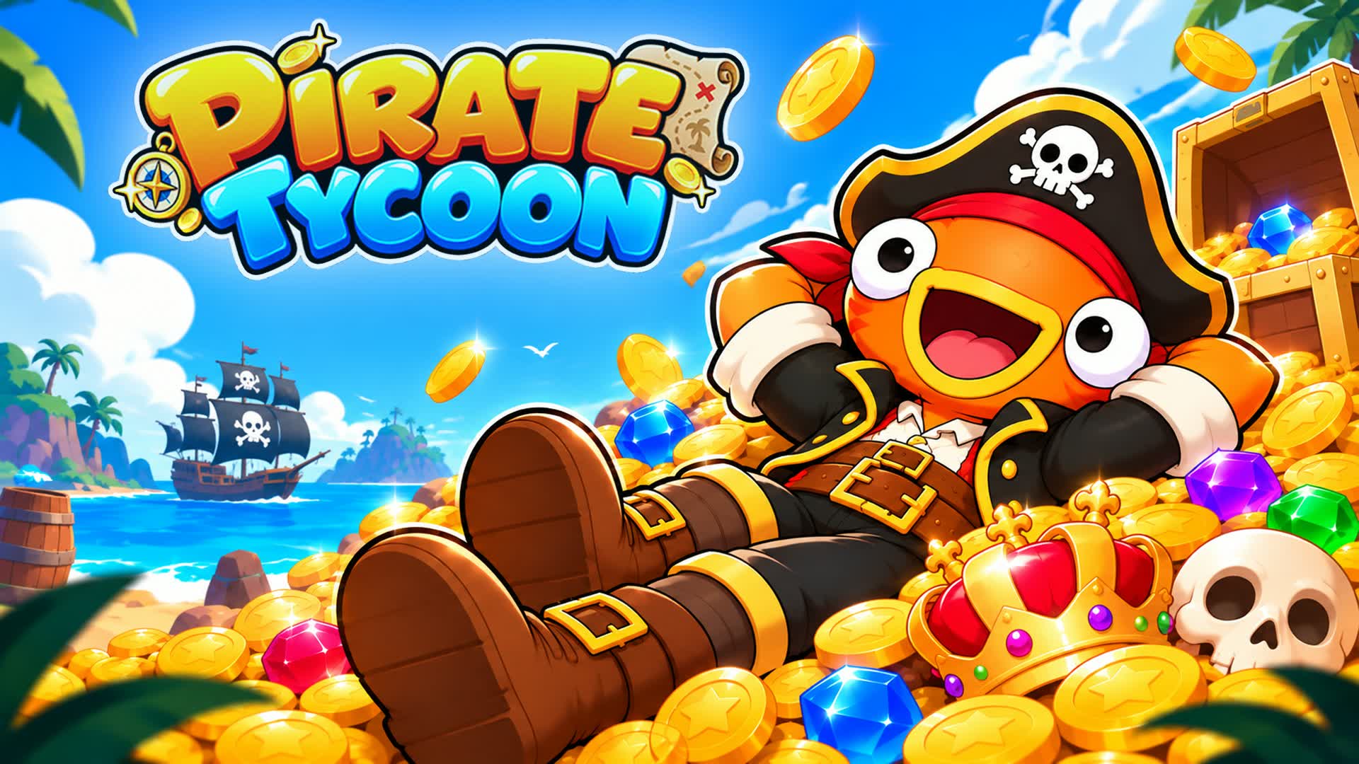 PIRATE TYCOON [2.1] - Fortnite island 1217-7891-2946 by nоvahǃ
