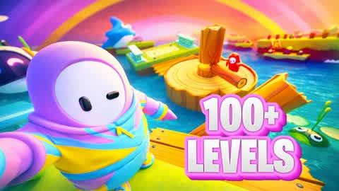 FALL GUYS✨BEAN ADVENTURE✨OBBY PARKOUR