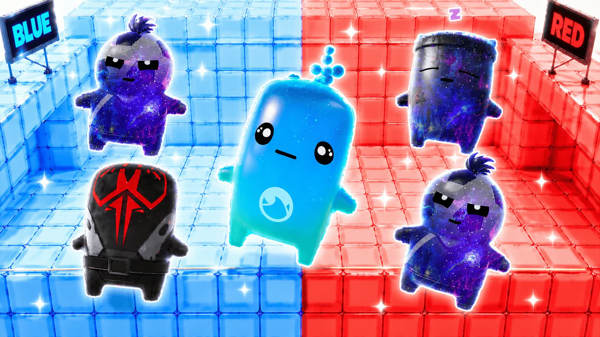 RED VS BLUE BRAVE SPARK 🔴🔵