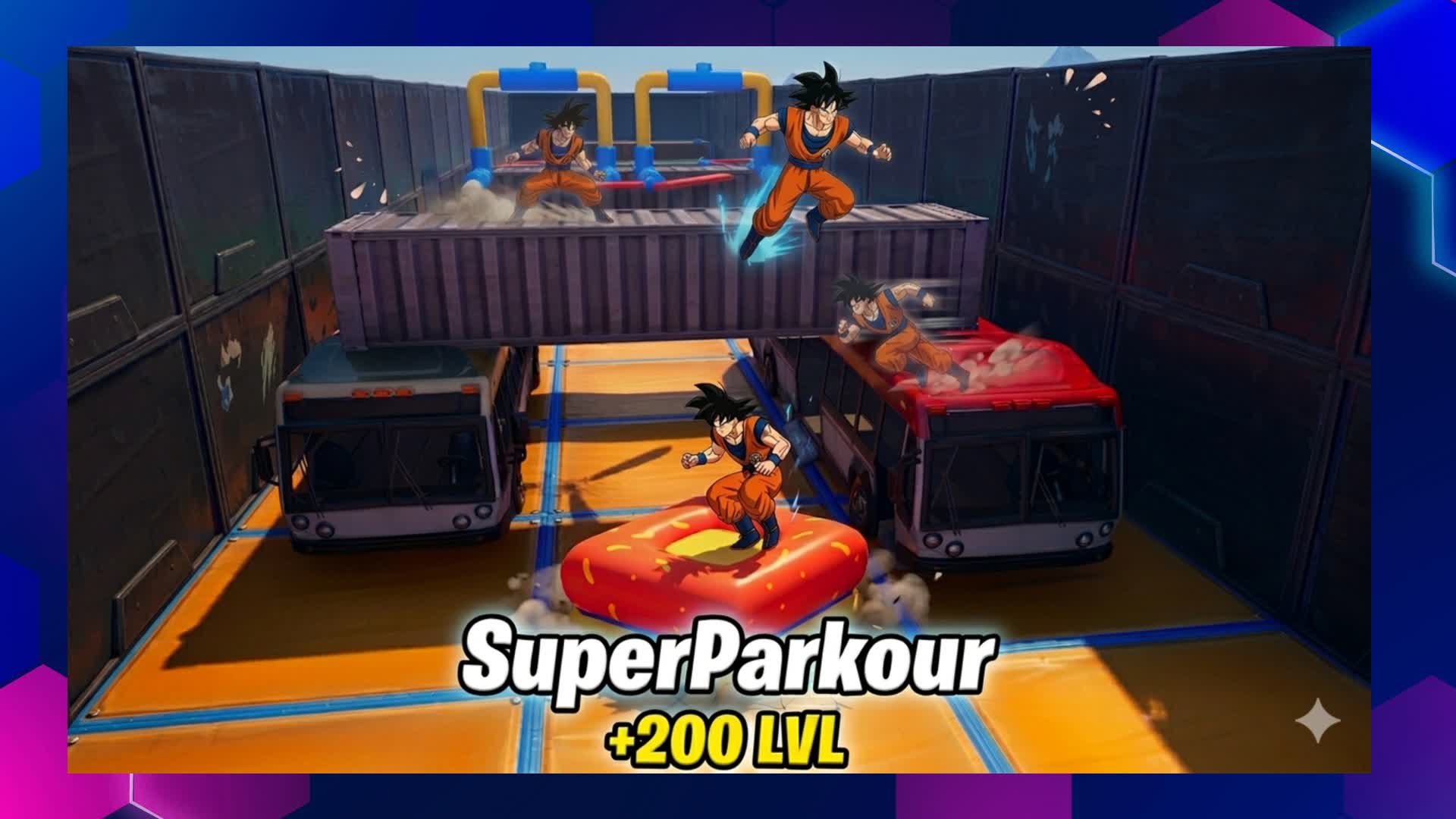 SUPERPARKOUR イージー +200レベル