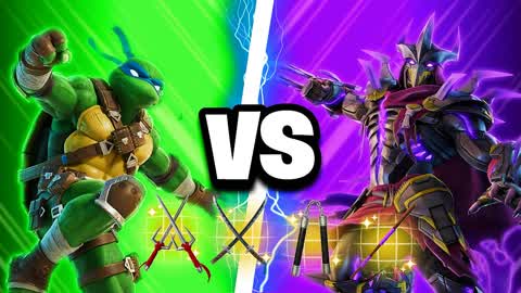 🐢TMNT VS FOOTCLAN🟪