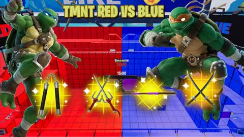 TMNT RED VS BLUE 🔴🔵🐢