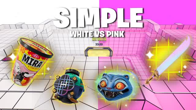 Simple White Vs Pink âȘđŁ