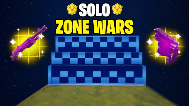 SOLO ZONE WARS 32 PLAYERS