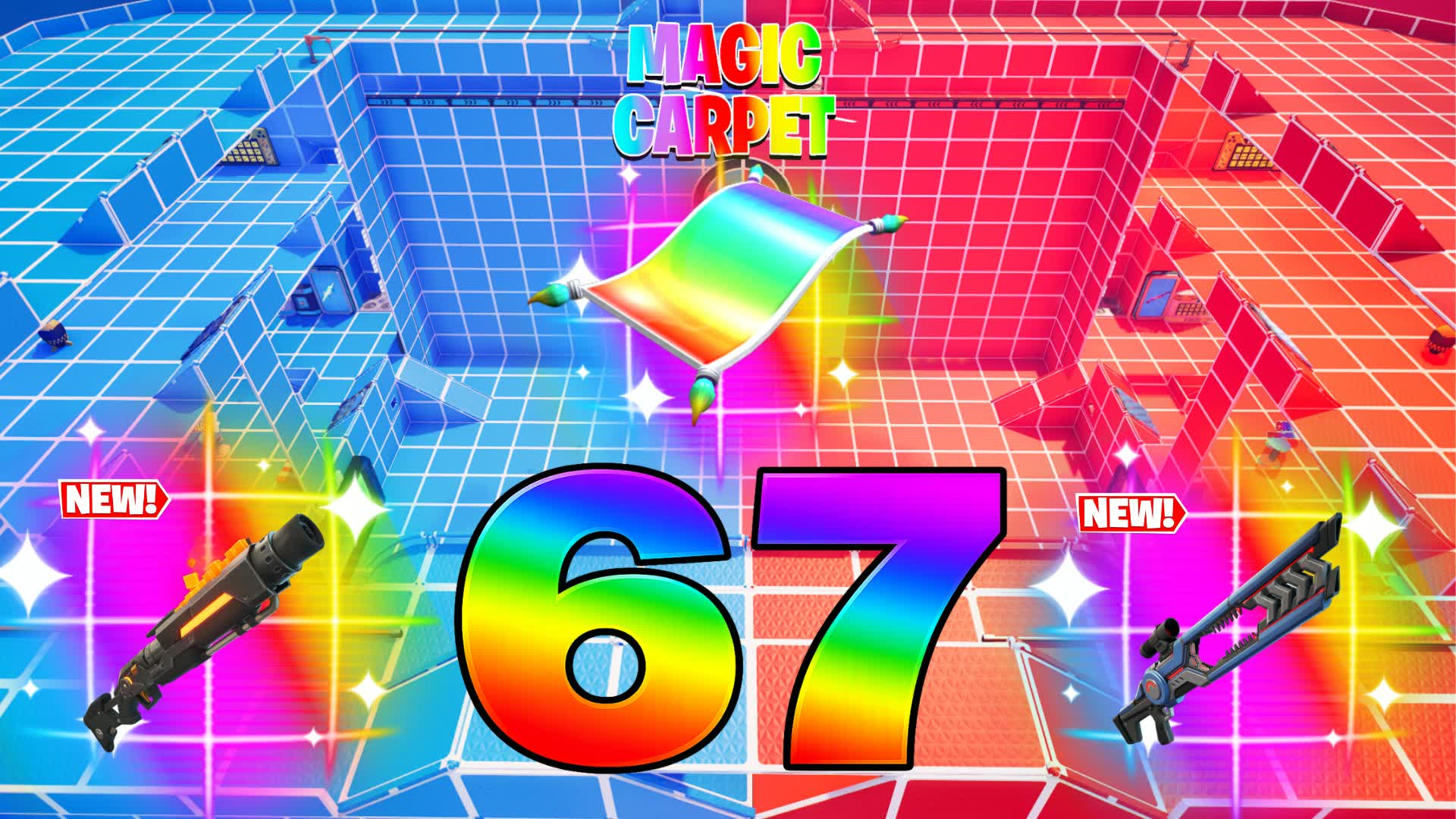 カスタム 赤対青 🔴🔵